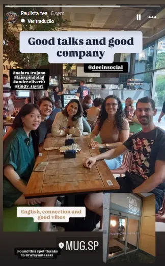 Encontro Doein no MUG SP