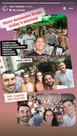 Encontro Doein no SESC Pompeia
